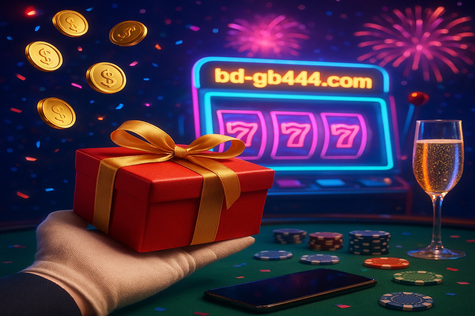 gb444-এ নতুন বছরের প্রচারসমূহ